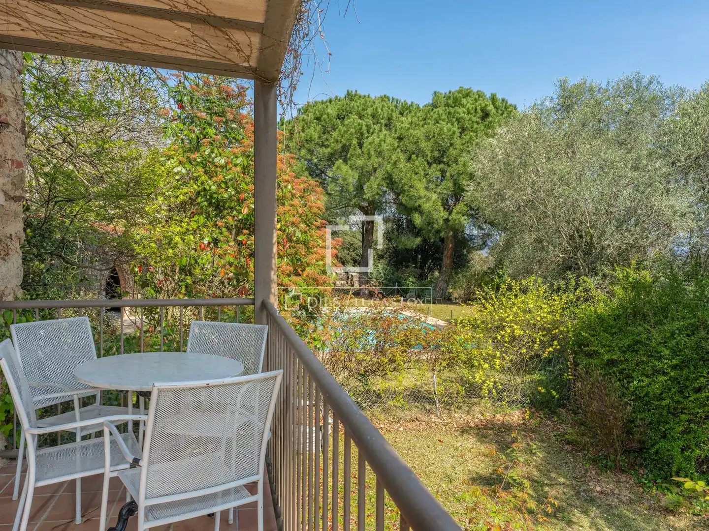 Garden of Country homes for sale in Anglès  with Air Conditioner, Private garden and Terrace