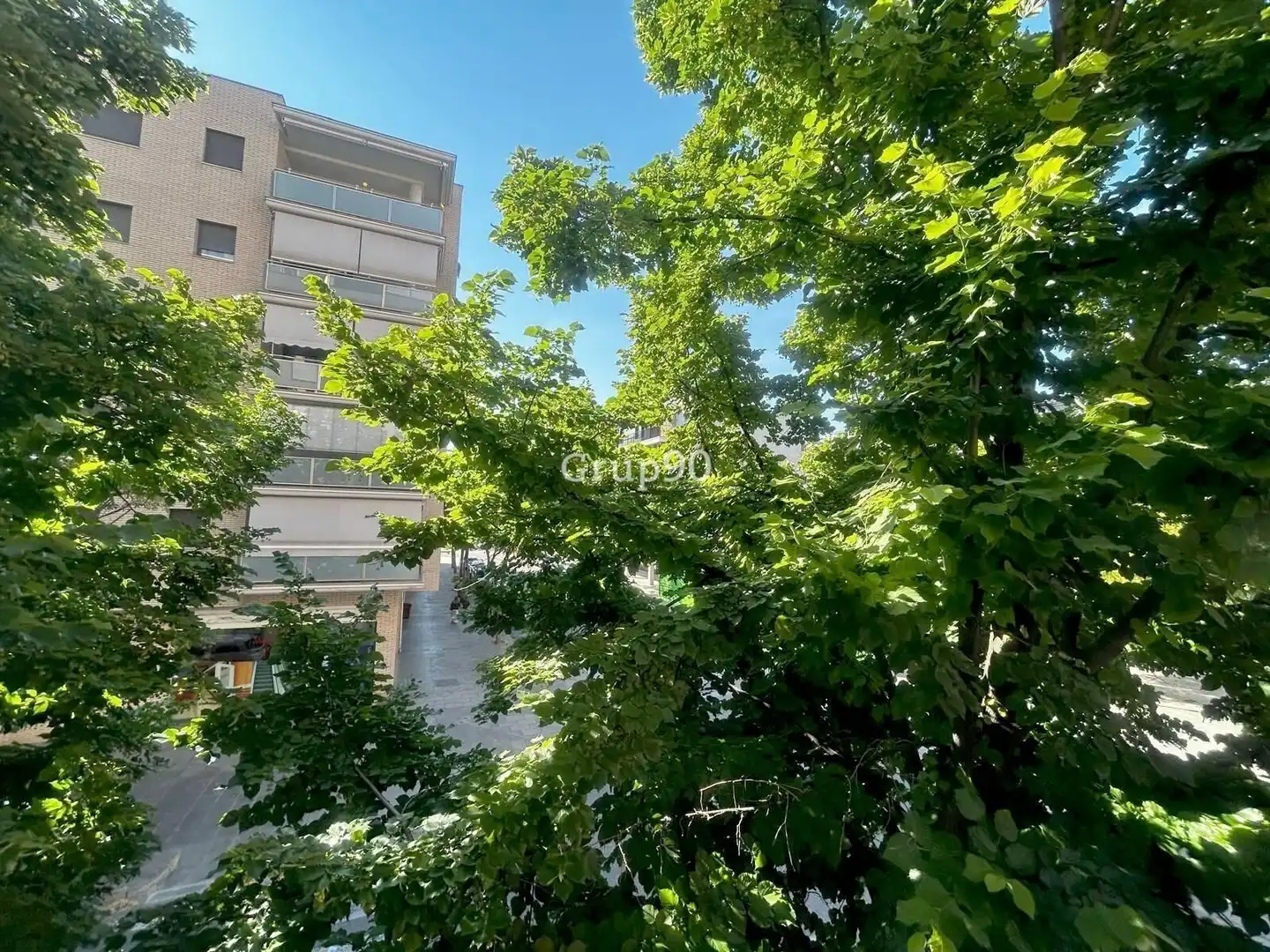 Vista exterior de Pis en venda en Lleida amb Calefacció, Parquet i Balcó