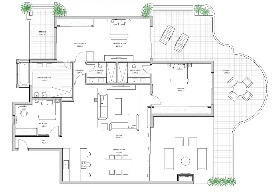 Piso con piscina en venta en Selwo, imagen 38