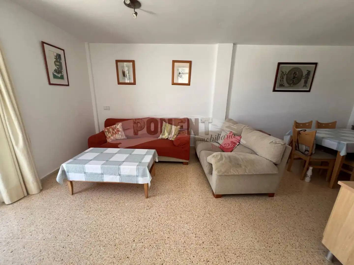 Sala d'estar de Apartament en venda en Eivissa amb Aire condicionat, Traster i Balcó