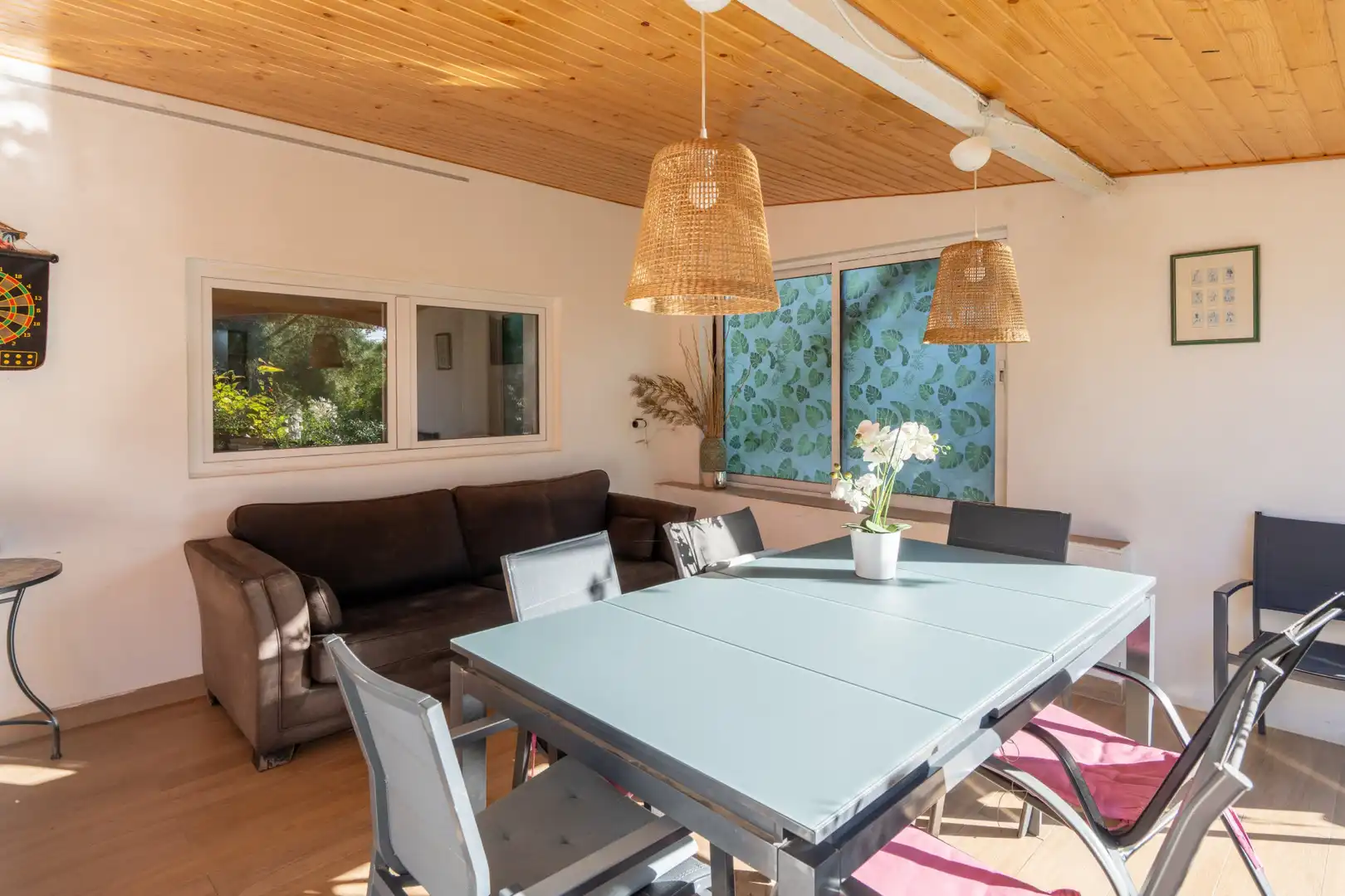 Menjador de Casa o xalet en venda en Fuengirola amb Aire condicionat, Jardí privat i Terrassa