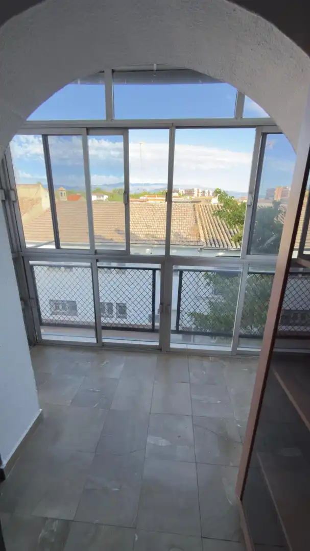 Balcony of Flat for rent in Granada  with Air Conditioner, Furnished and Oven