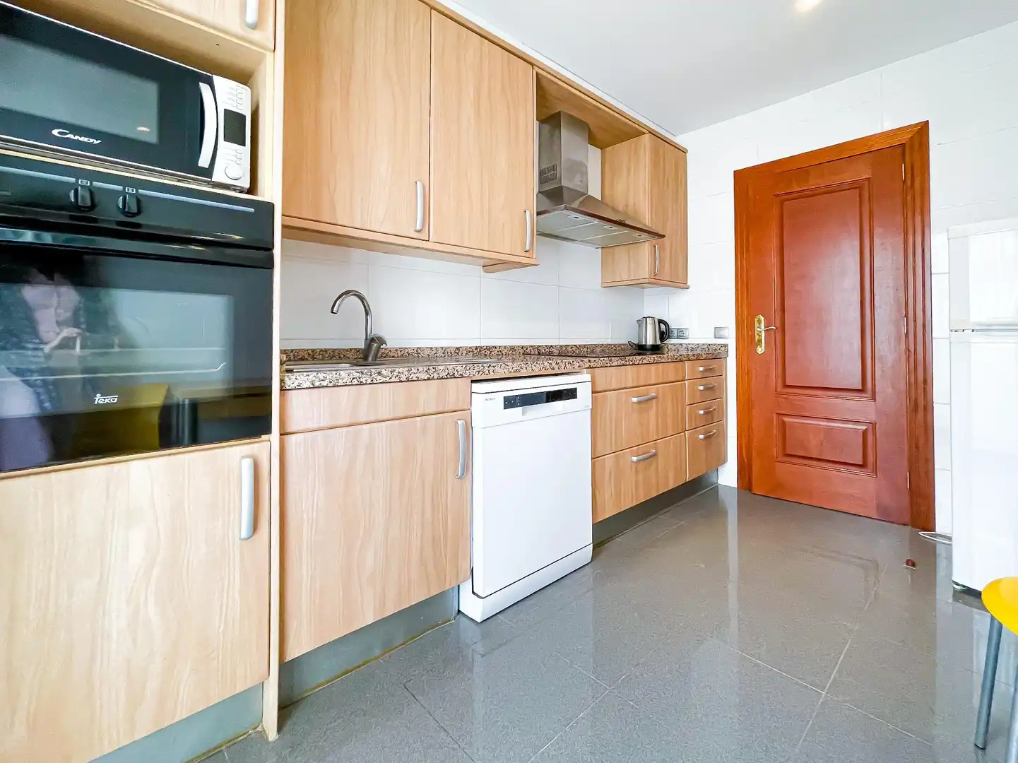 Cocina de Apartamento en venta en Santiago del Teide con Jardín privado, Terraza y Trastero