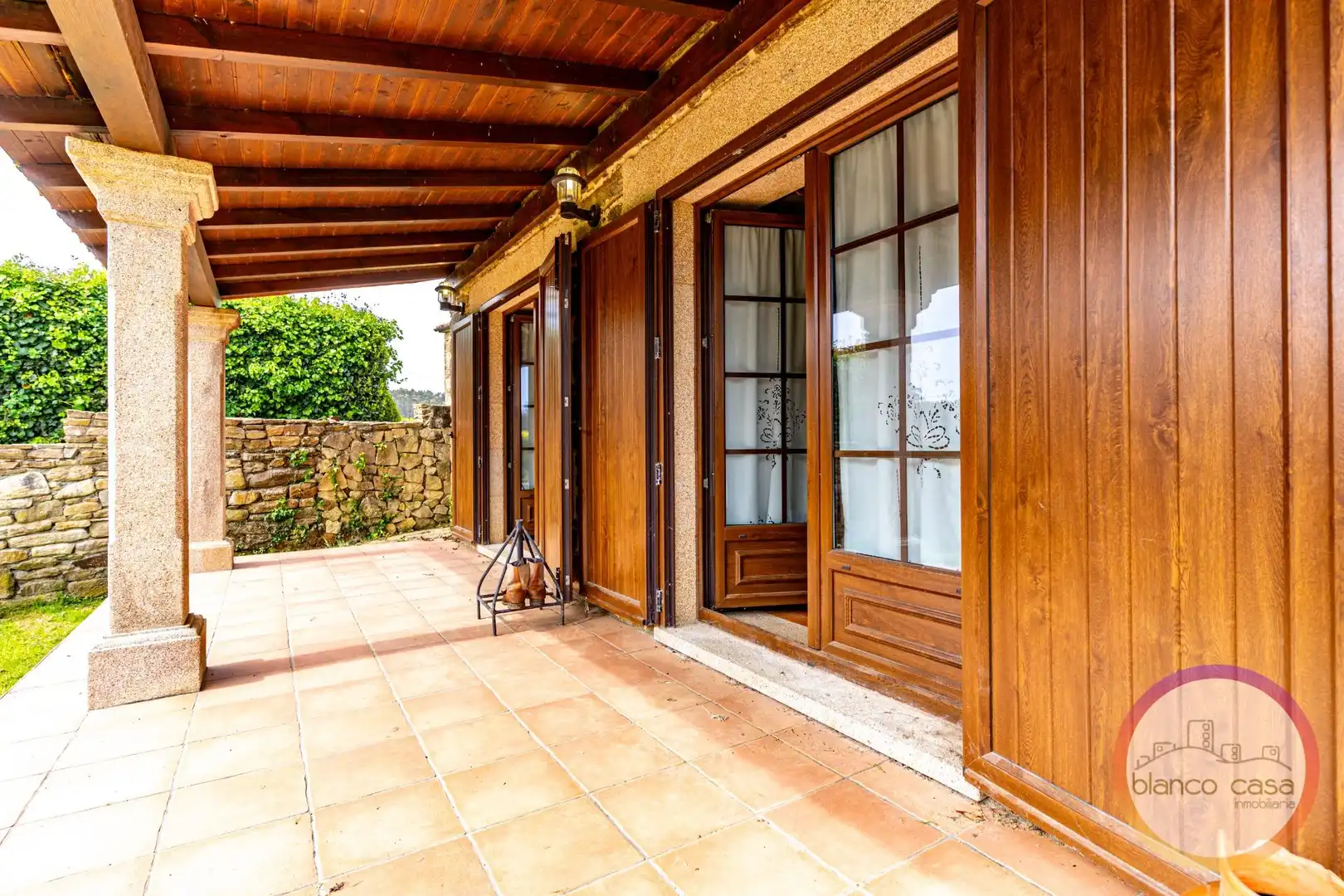 Terraza de Casa o chalet en venta en Malpica de Bergantiños con Amueblado y Balcón