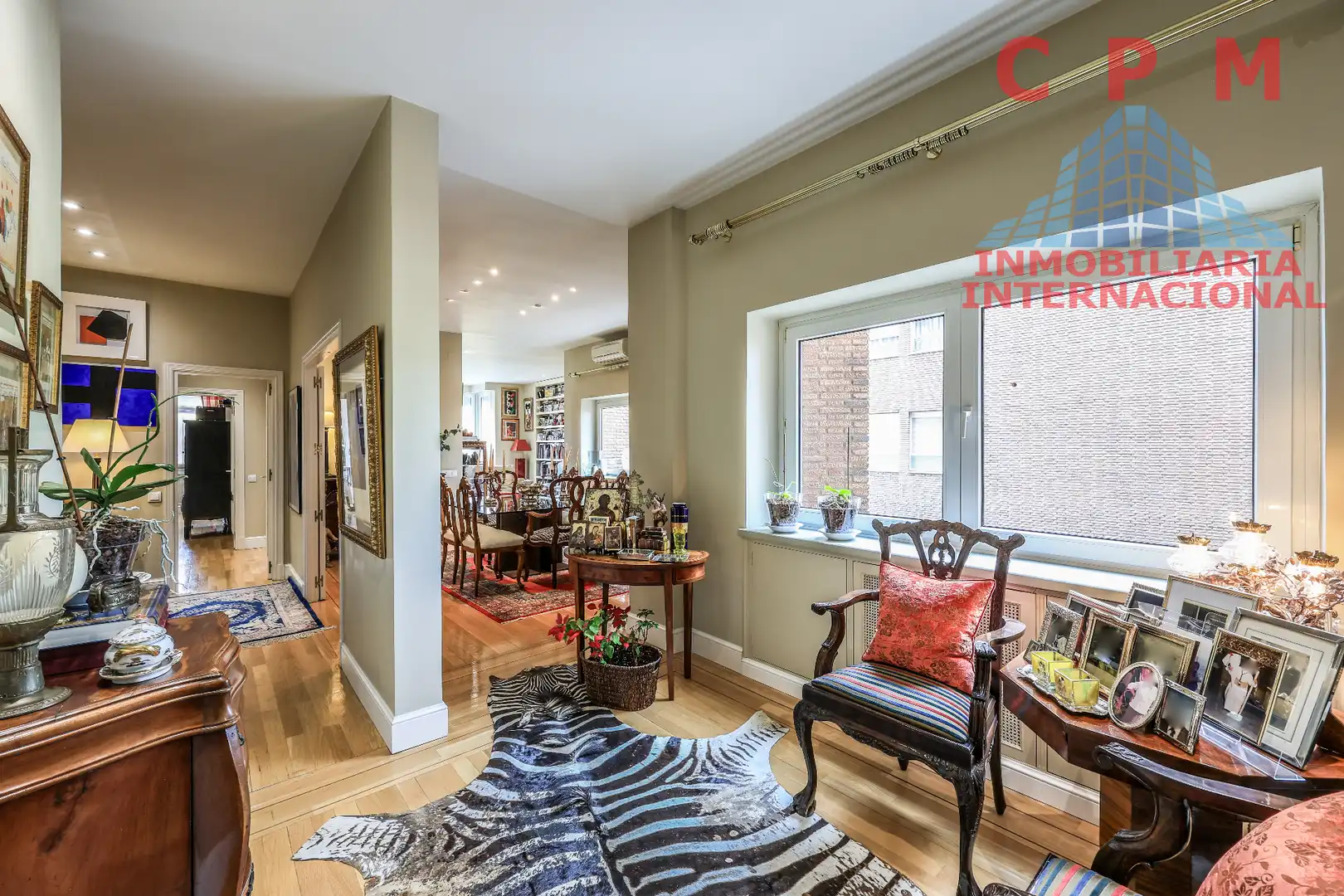 Sala de estar de Piso en venta en Madrid con Aire acondicionado, Calefacción y Parquet