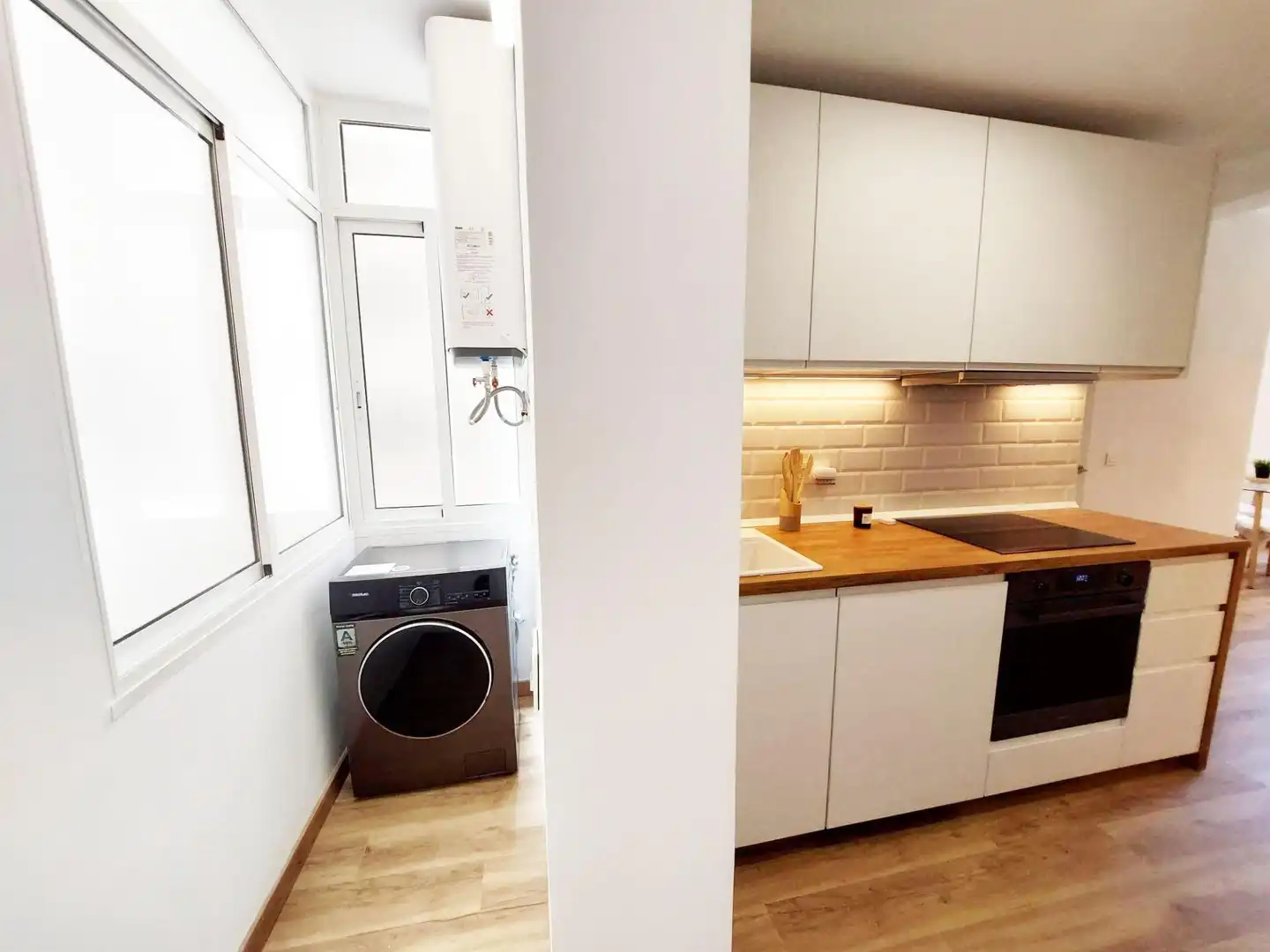 Cocina de Piso en venta en Benalmádena con Aire acondicionado, Terraza y Piscina comunitaria
