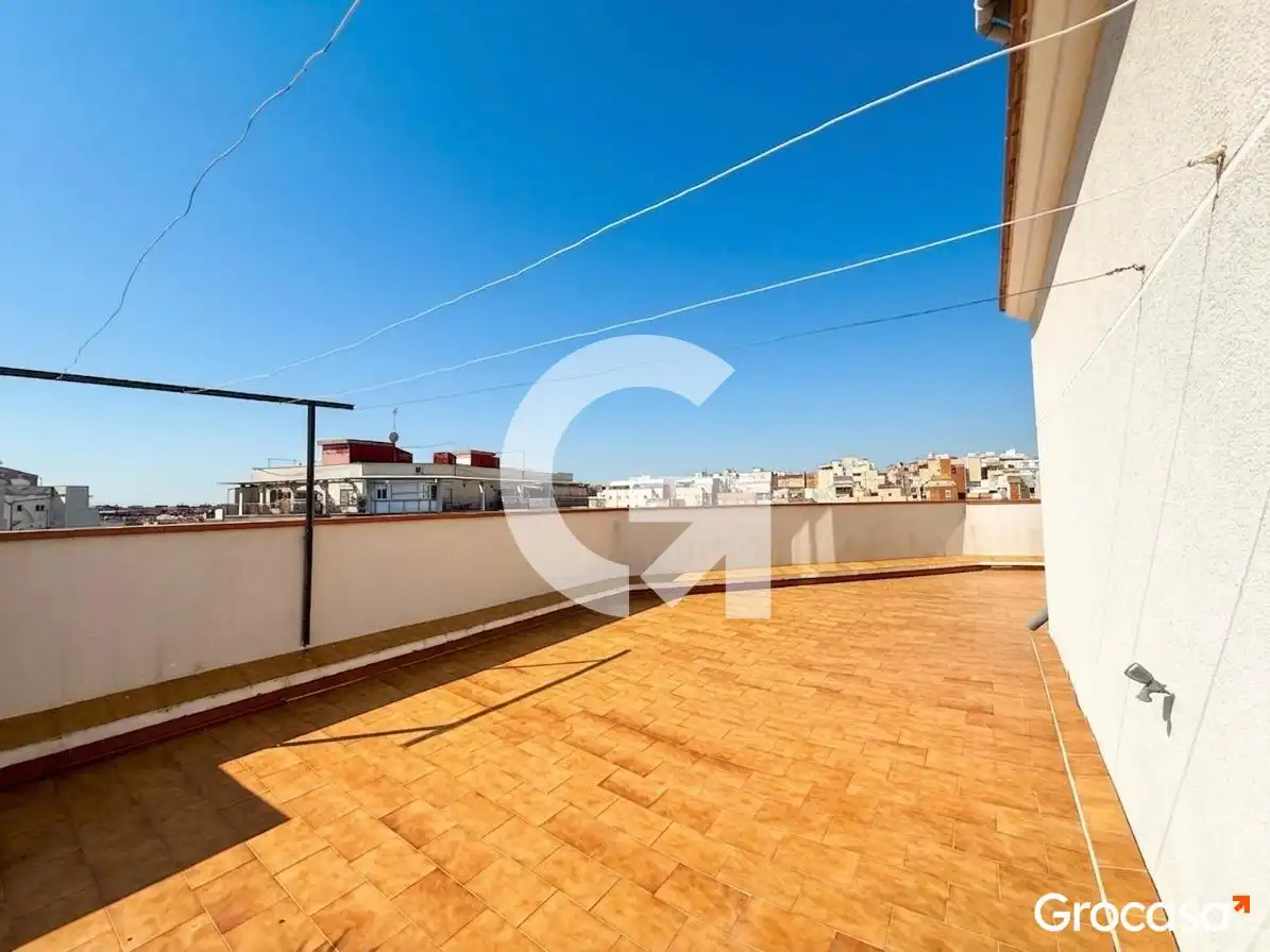 Terrace of Flat for sale in Barcelona  with Private garden, Terrace and Oven