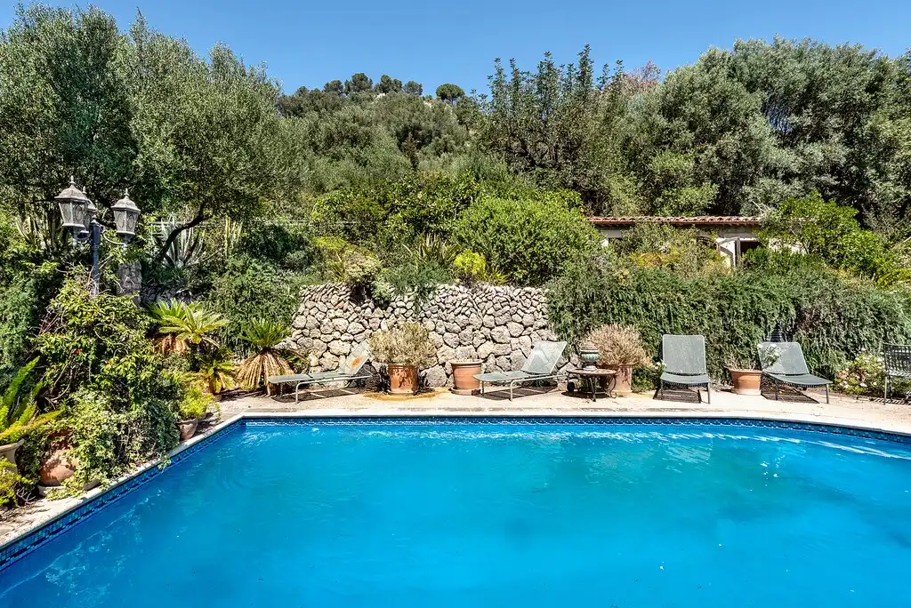 Swimming pool of Country homes for sale in Mancor de la Vall  with Private garden, Terrace and Swimming Pool