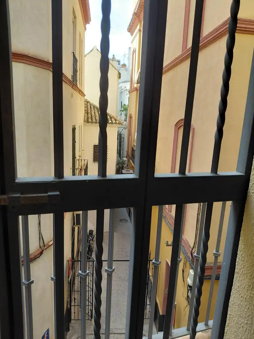 Balcony of Flat for sale in Sevilla  with Air Conditioner, Heating and Storage room