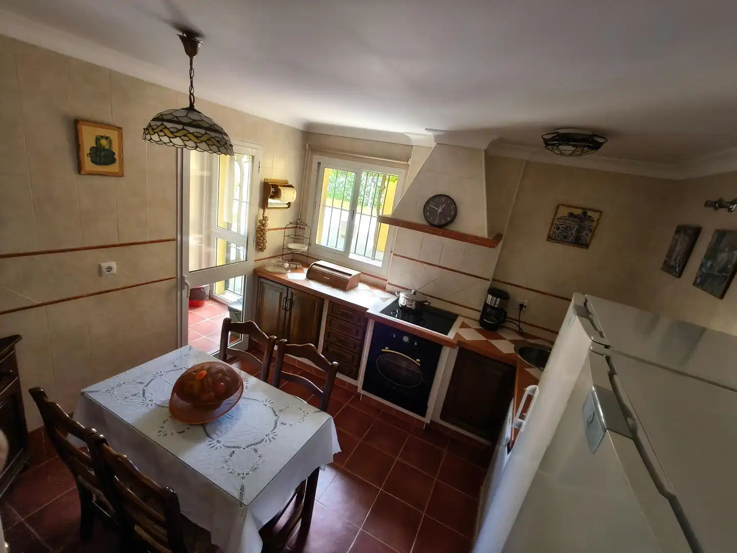 Cuina de Casa adosada en venda en Puerto Real amb Aire condicionat, Calefacció i Jardí privat