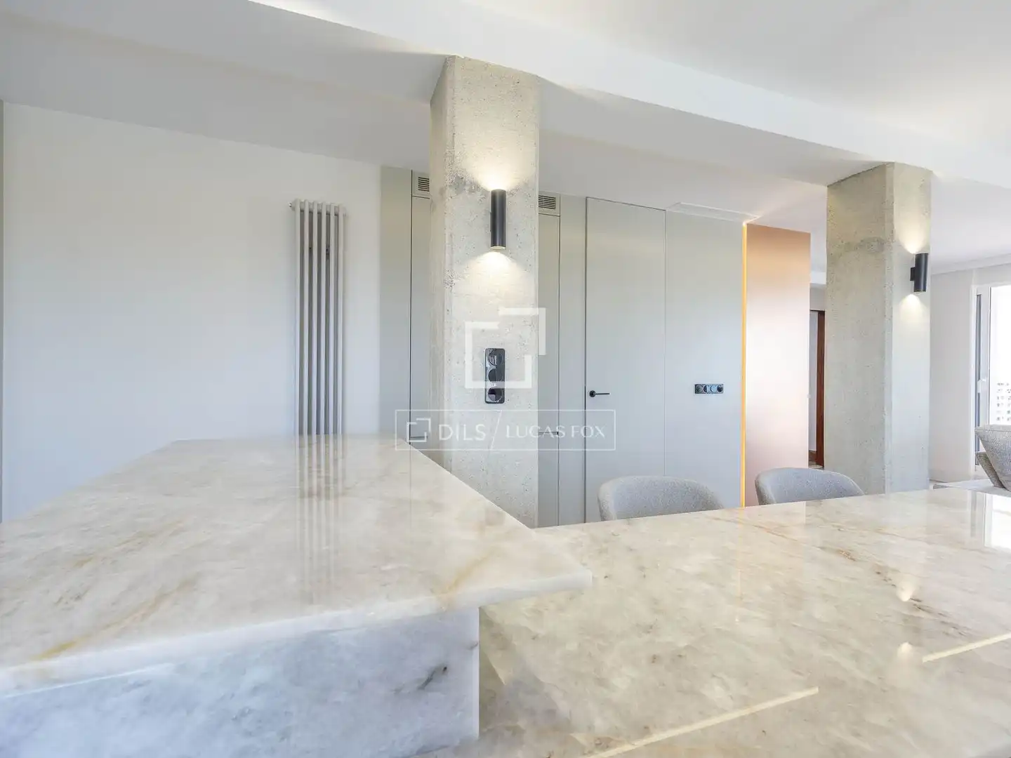 Kitchen of Attic for rent in Valencia  with Air Conditioner, Heating and Parquet flooring