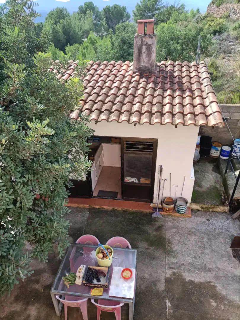 Garden of Houses for sale in Castellnovo  with Terrace, Swimming Pool and Furnished