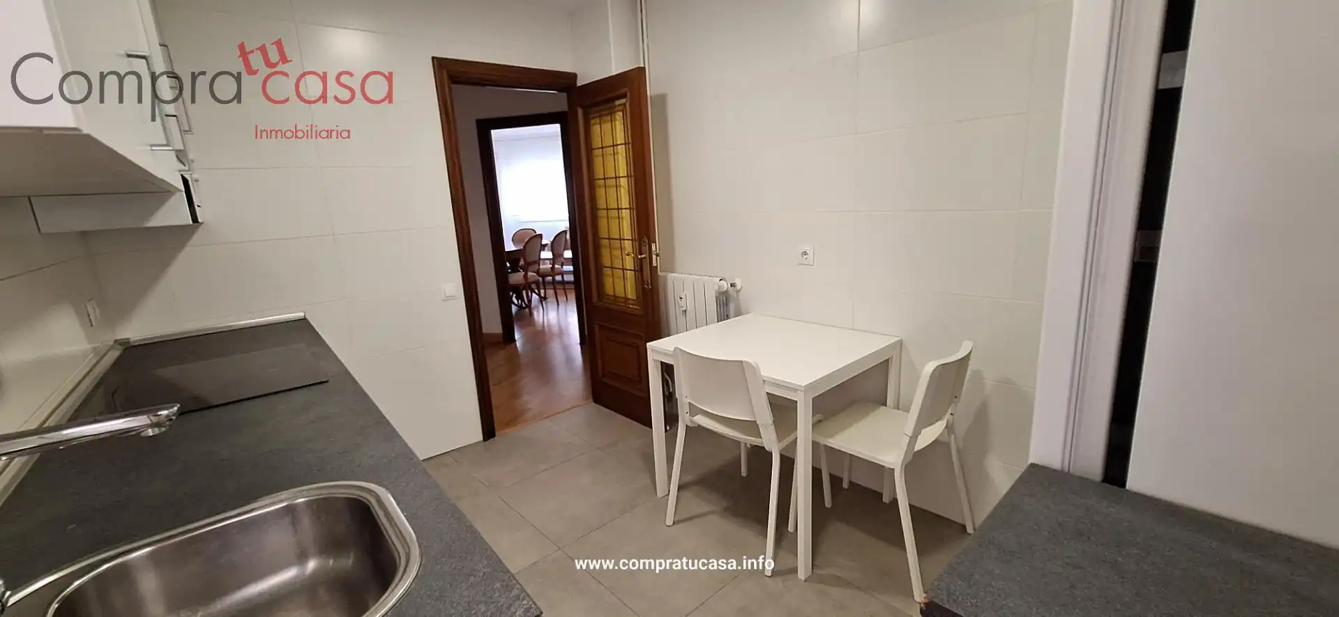 Cocina de Piso de alquiler en Segovia con Calefacción, Terraza y Amueblado