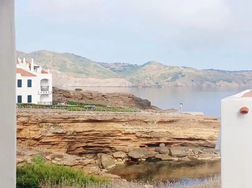 Vista exterior de Apartament en venda en Es Mercadal amb Piscina