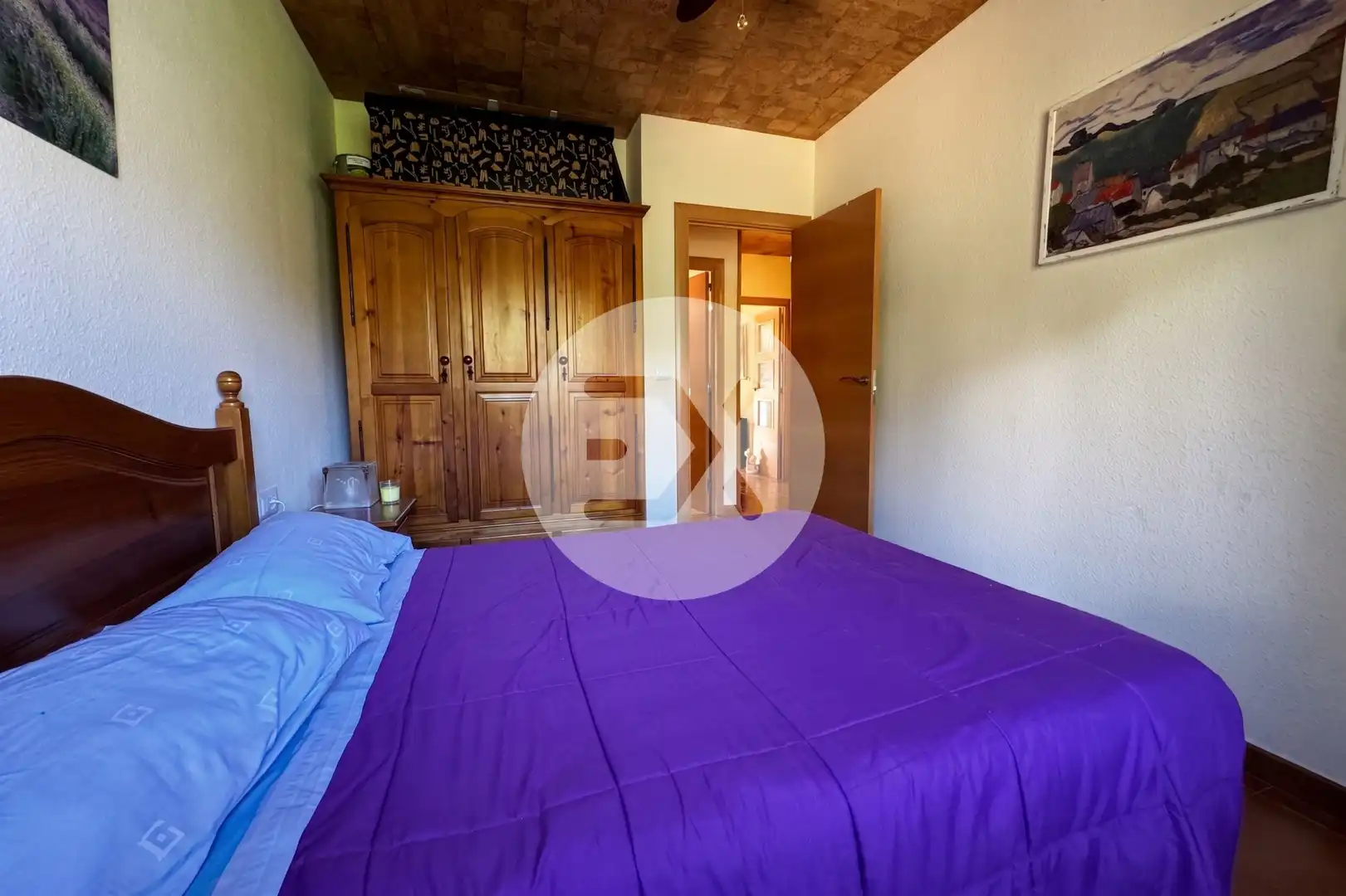 Bedroom of Flat for sale in Castelldefels  with Air Conditioner, Terrace and Community pool