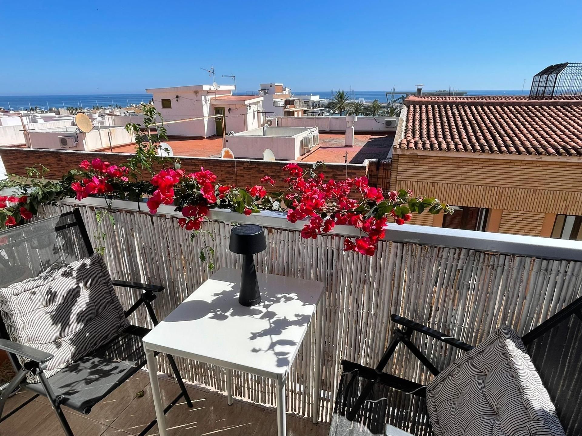Terraza de Ático en venta en Dénia con Aire acondicionado, Calefacción y Balcón