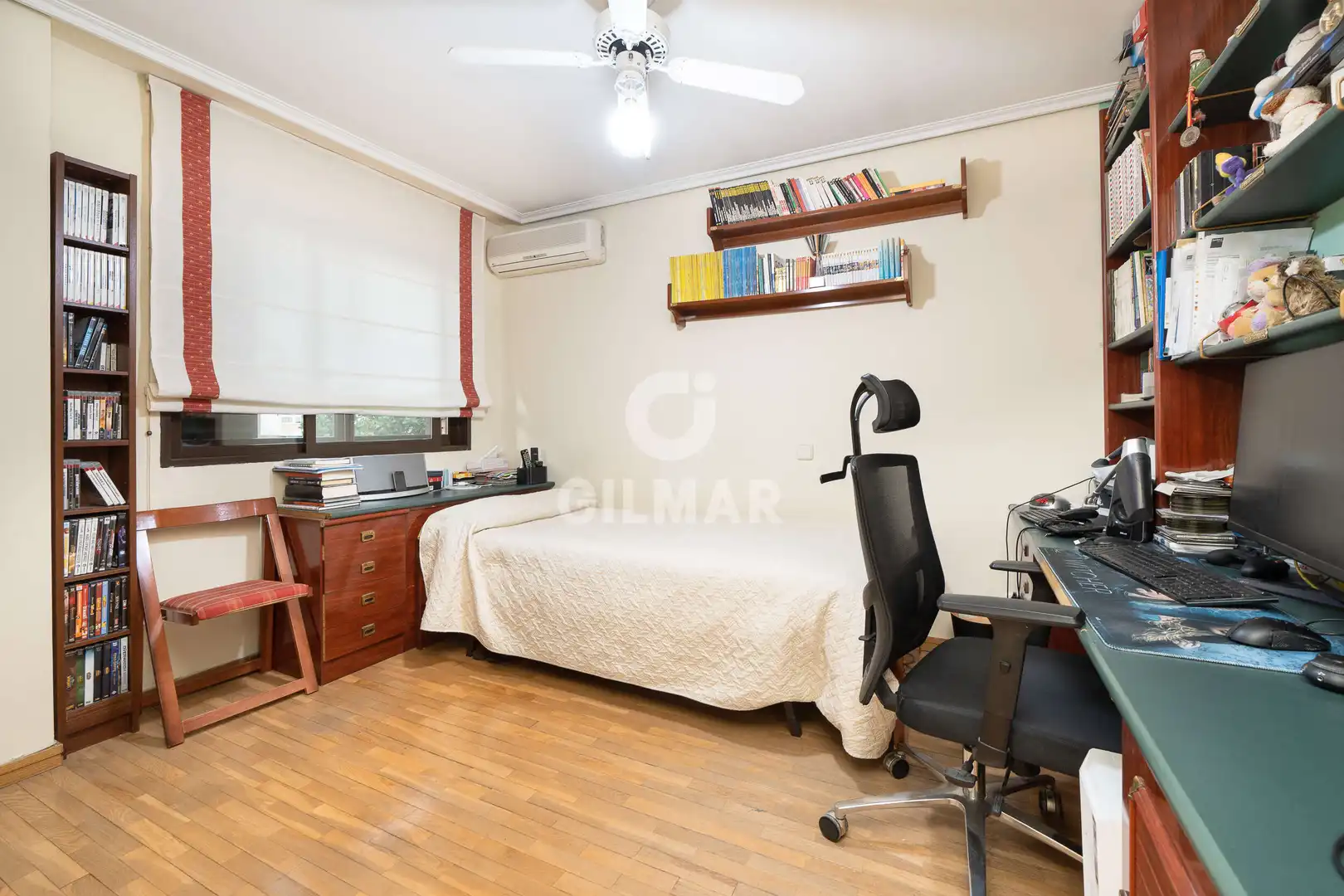 Bedroom of Detached homes for sale in Madrid  with Heating, Private garden and Swimming Pool