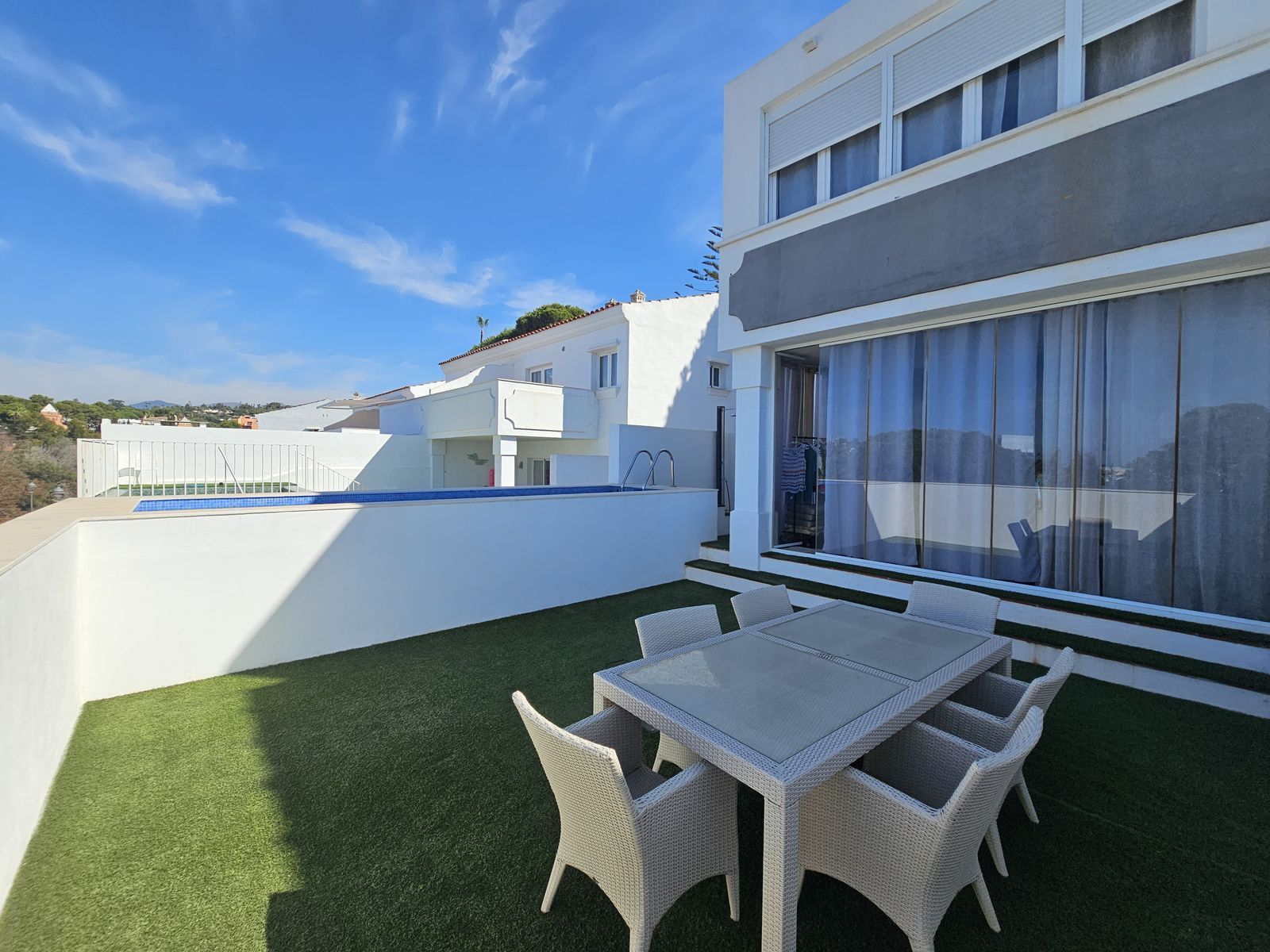 Garden of House or chalet for sale in Marbella  with Air Conditioner and Terrace