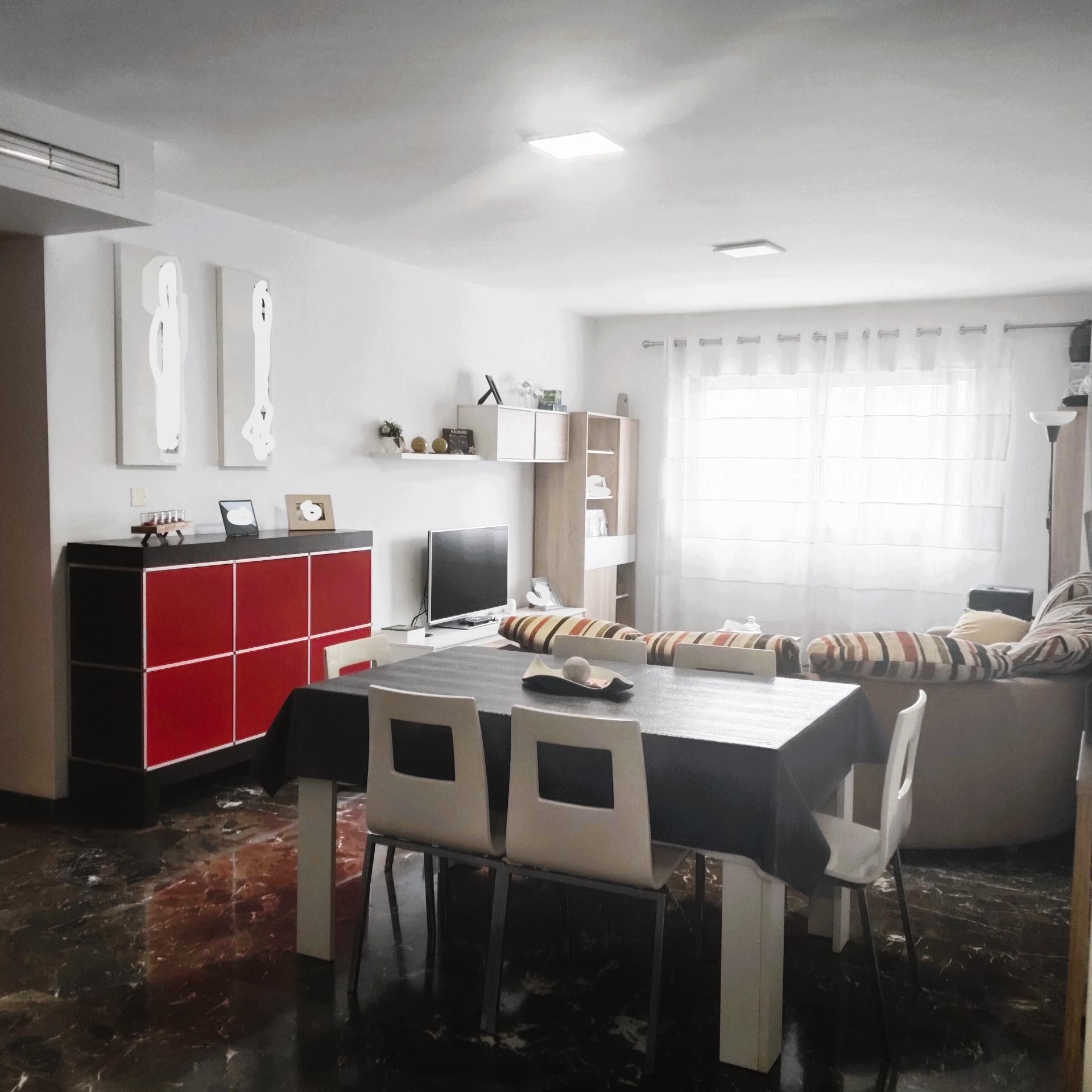 Sala d'estar de Pis en venda en Potries amb Terrassa i Traster