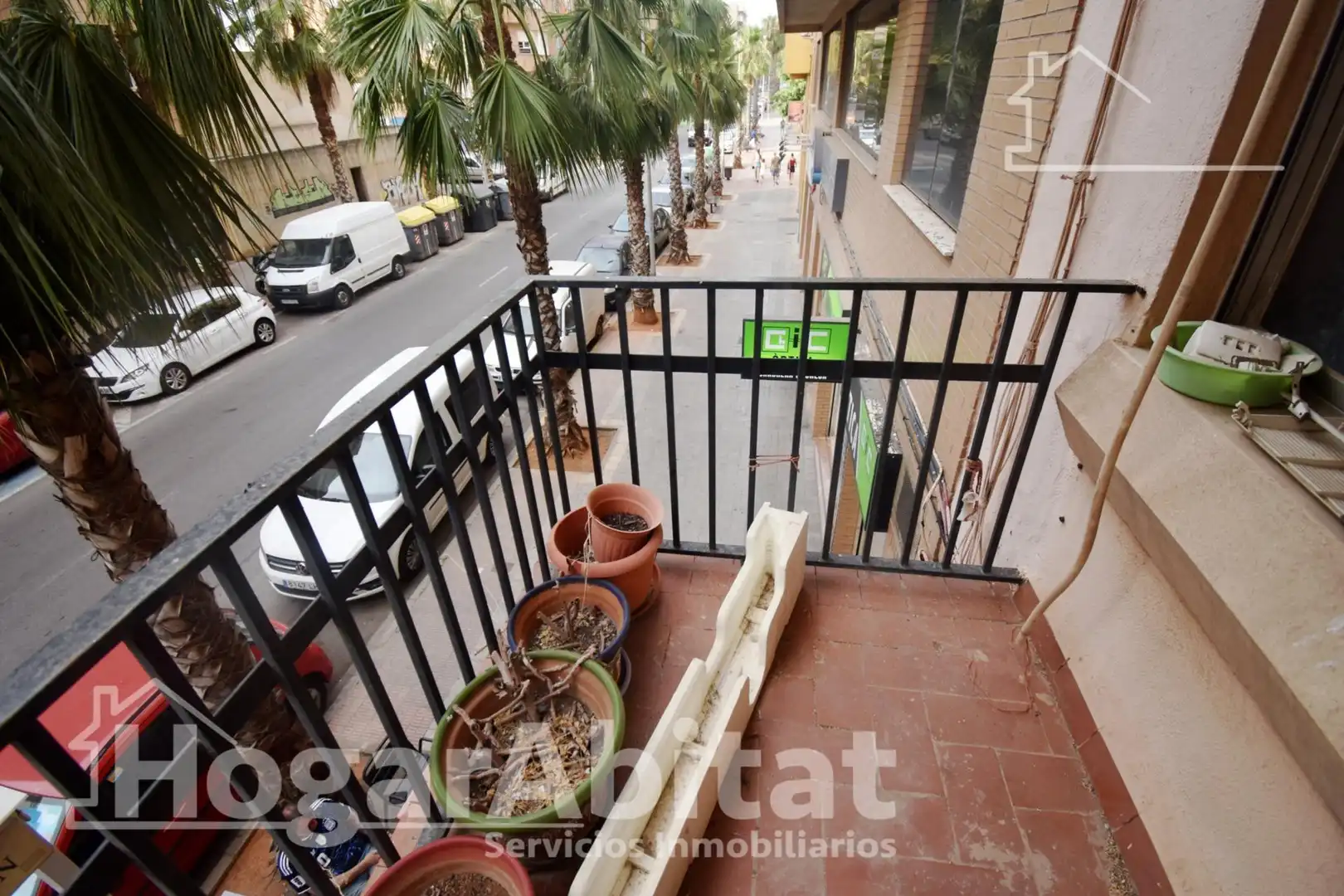 Terraza de Piso en venta en Vila-real con Amueblado y Balcón