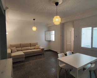 Sala d'estar de Pis de lloguer en  Valencia Capital amb Terrassa, Moblat i Balcó
