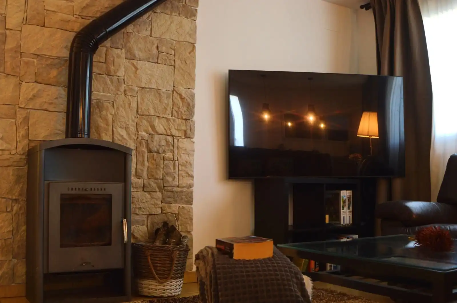 Sala de estar de Casa o chalet en venta en L'Ametlla de Mar  con Aire acondicionado, Calefacción y Terraza