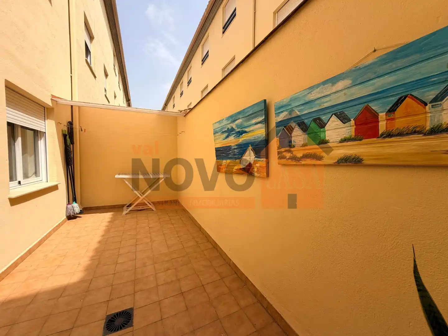 Terrassa de Casa adosada de lloguer en Alcàsser amb Aire condicionat, Traster i Moblat