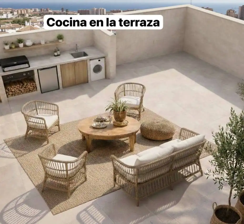 Terrasse von Dachboden zum Verkauf in Torrevieja mit Terrasse und Balkon