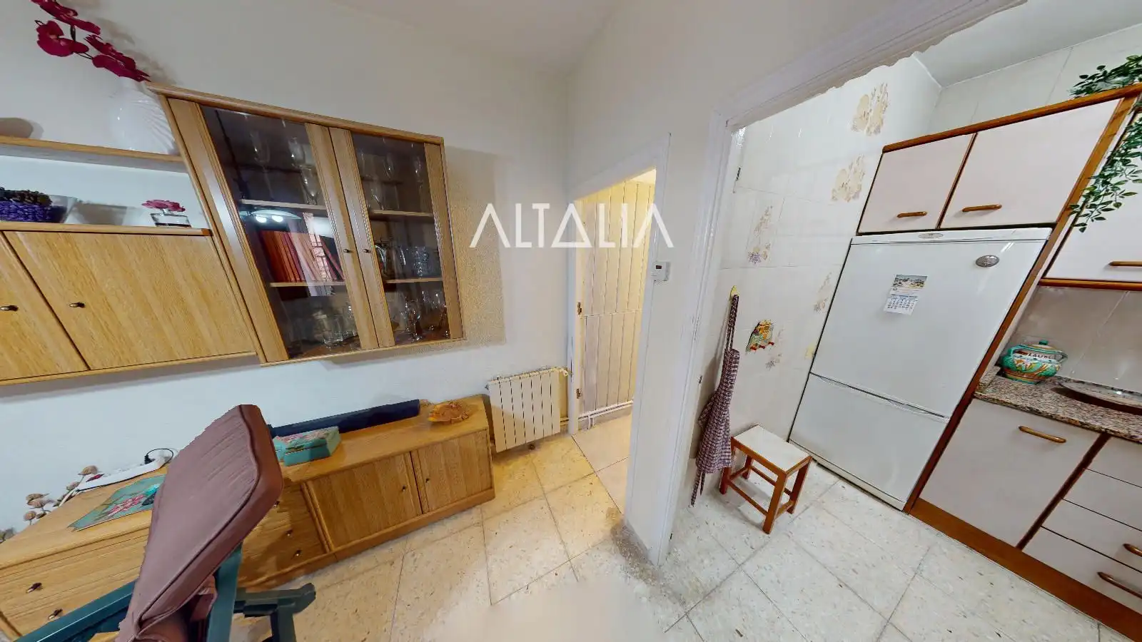Cocina de Casa adosada en venta en Fuentes con Calefacción, Terraza y Trastero