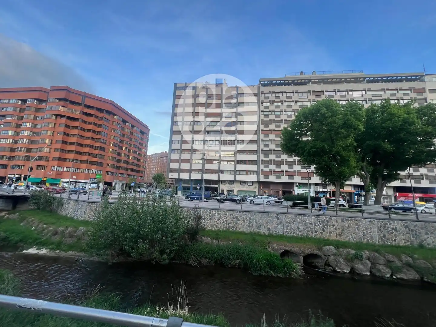 Exterior view of Flat for sale in Burgos  with Heating, Terrace and Storage room