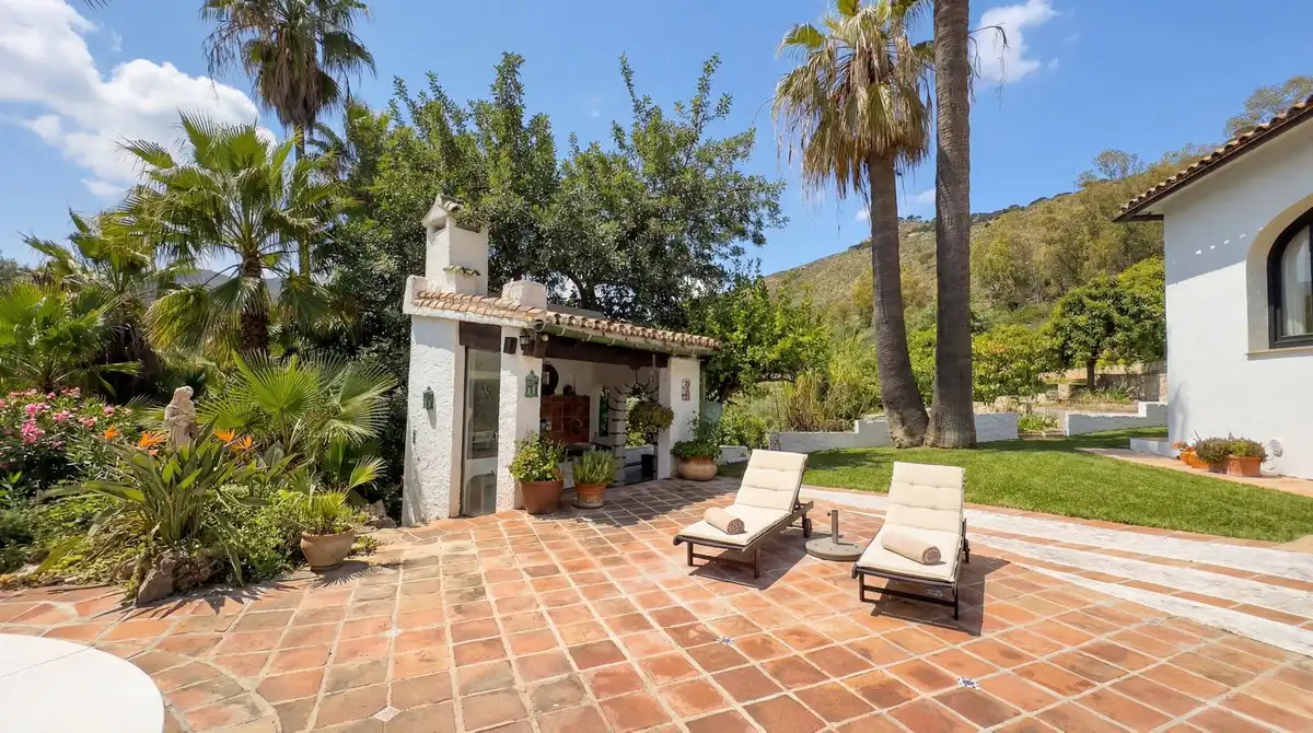 Jardí de Finca rústica en venda en Alhaurín El Grande amb Aire condicionat, Jardí privat i Terrassa