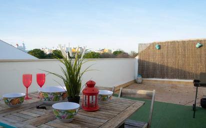 Terrassa de Dúplex en venda en Sanlúcar la Mayor amb Aire condicionat, Calefacció i Terrassa