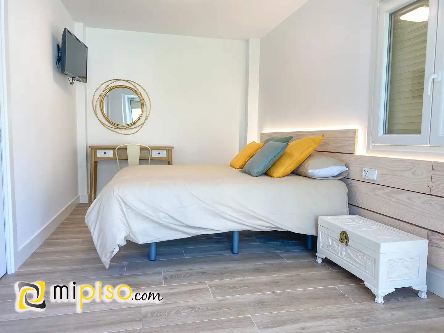 Schlafzimmer von Wohnung zum Verkauf in Laredo mit Terrasse und Möbliert