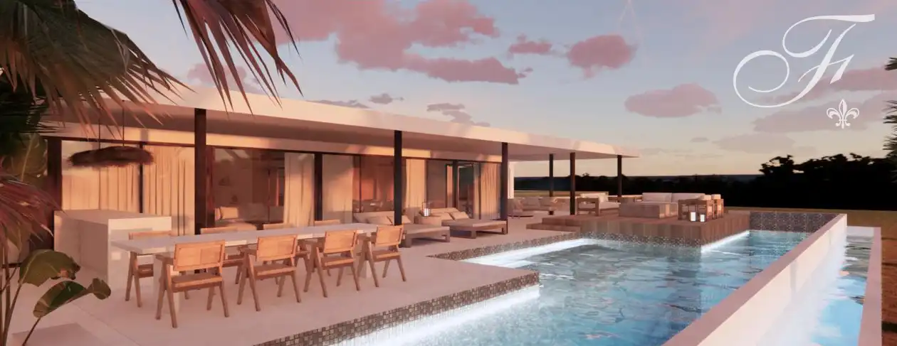 Terraza de Casa o chalet de alquiler en Sant Antoni de Portmany con Aire acondicionado, Jardín privado y Terraza