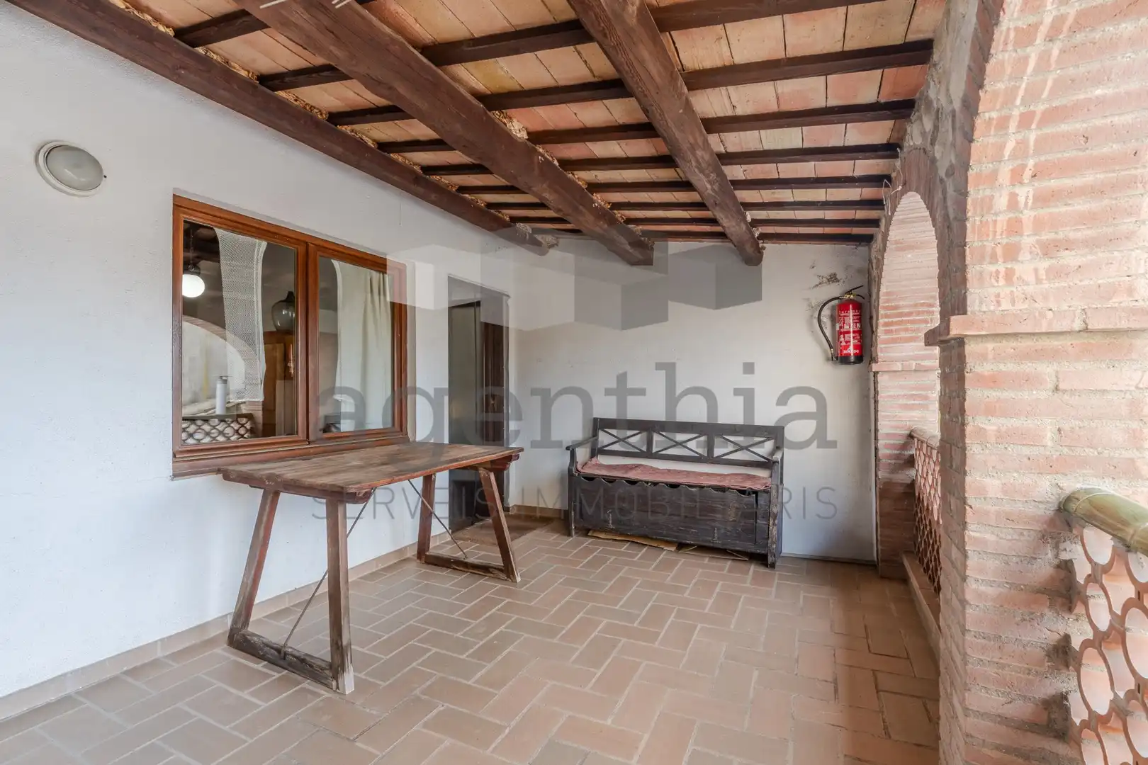 Terraza de Finca rústica en venta en Vilablareix con Calefacción, Trastero y Balcón