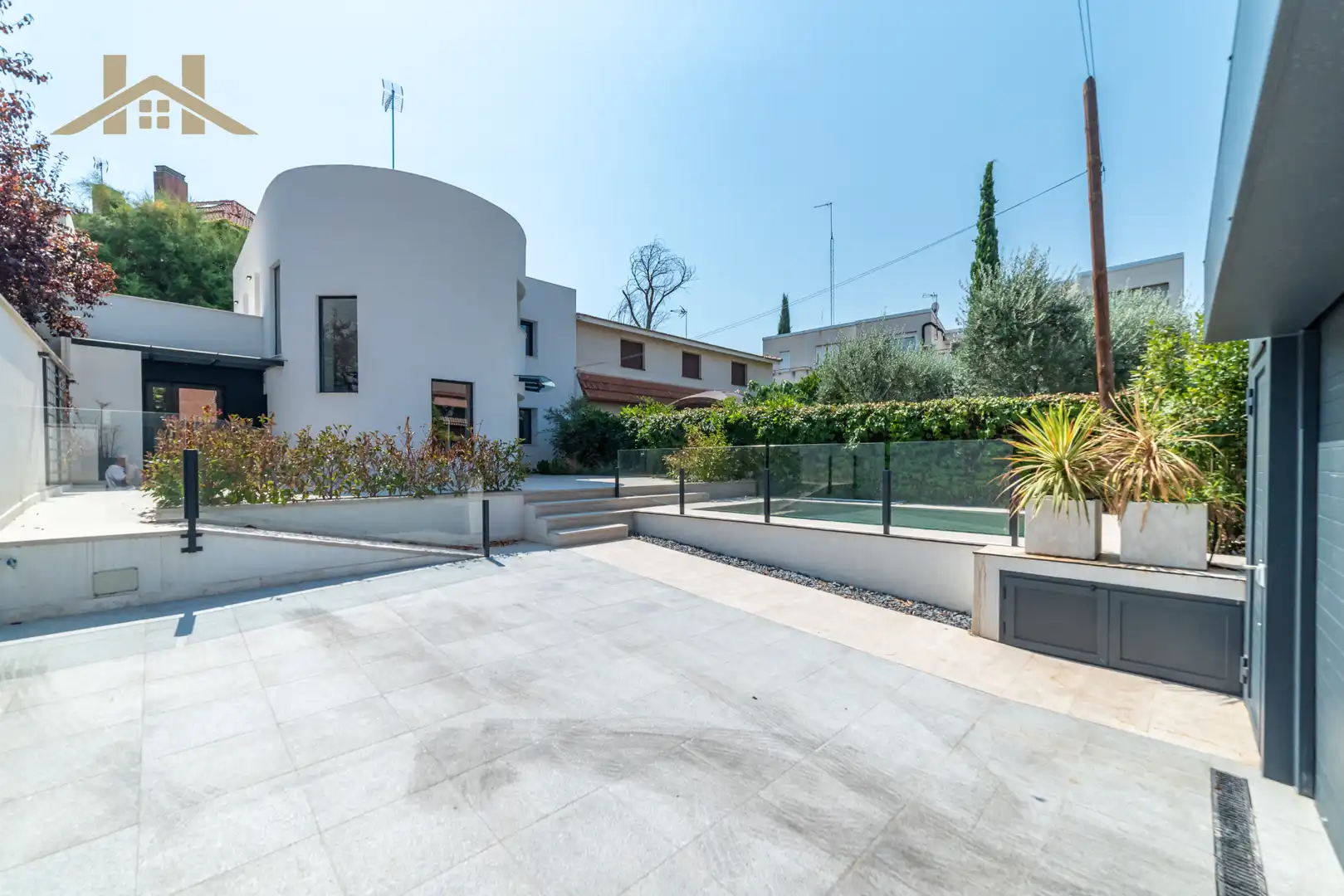Terrassa de Casa o xalet en venda en Pozuelo de Alarcón amb Aire condicionat, Calefacció i Jardí privat