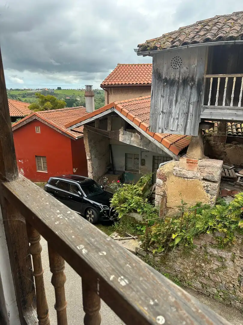 Exterior view of Houses for sale in Castrillón  with Private garden and Balcony