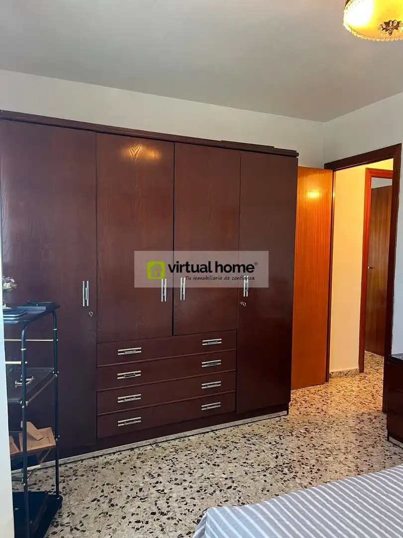 Bedroom of Flat for sale in Villajoyosa / La Vila Joiosa  with Air Conditioner and Furnished