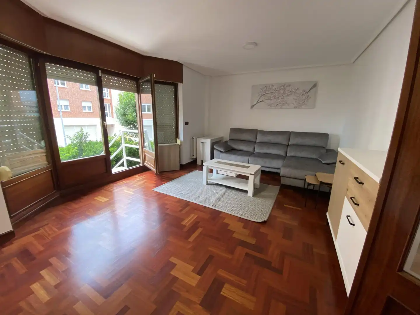 Sala de estar de Piso en venta en Leioa con Calefacción, Jardín privado y Terraza