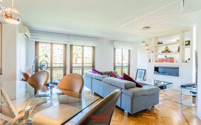 Living room of Flat for sale in  Almería Capital  with Air Conditioner, Heating and Terrace