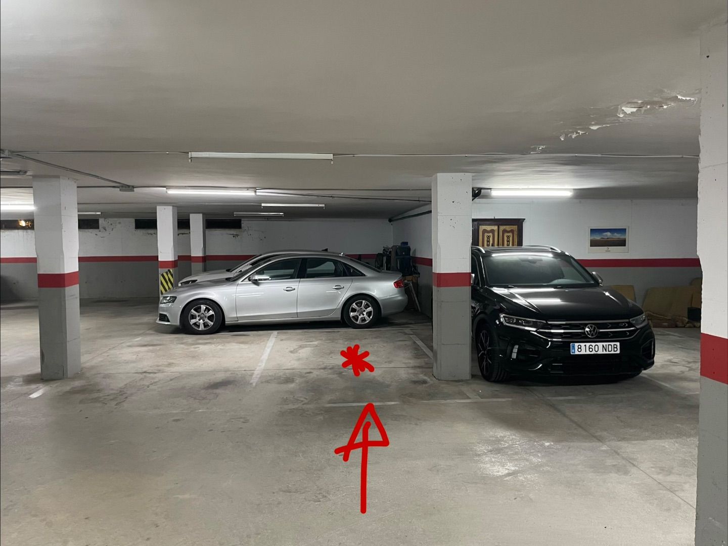 Parkplatz von Garage zur Miete in Cabrils