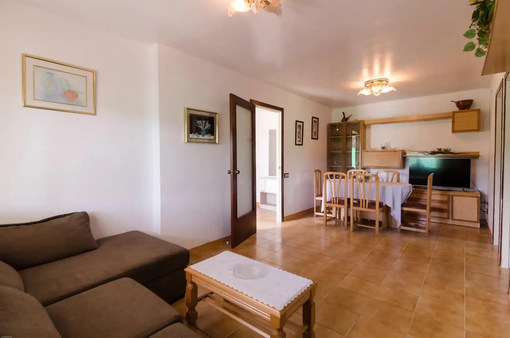 Sala de estar de Casa o chalet en venta en Lloret de Mar con Piscina y Horno