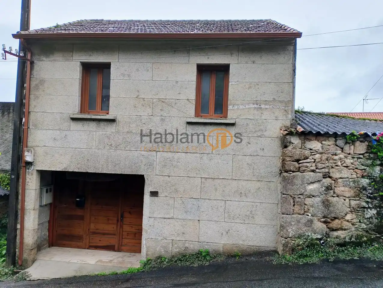 Vista exterior de Casa o chalet en venta en Vilagarcía de Arousa con Jardín privado, Terraza y Trastero