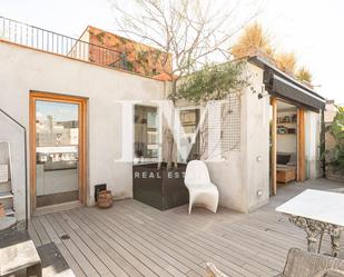 Terrace of Attic to rent in  Barcelona Capital  with Air Conditioner, Terrace and Balcony