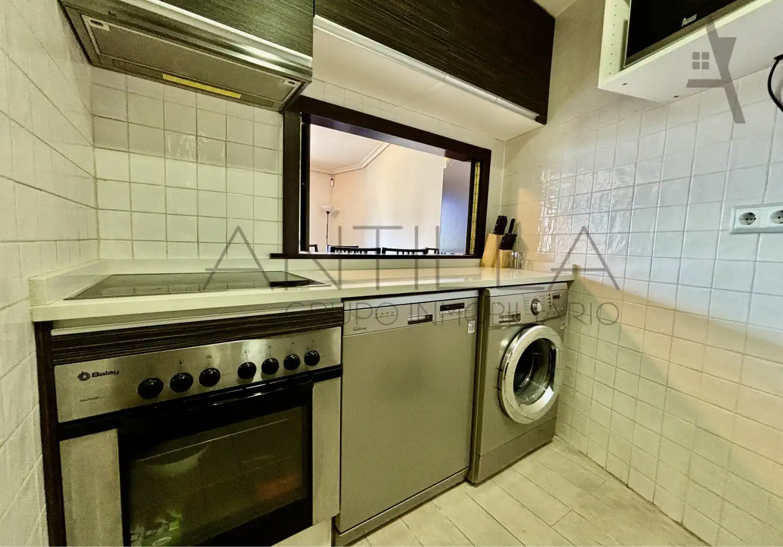 Kitchen of Flat for sale in Madrid  with Air Conditioner, Heating and Furnished