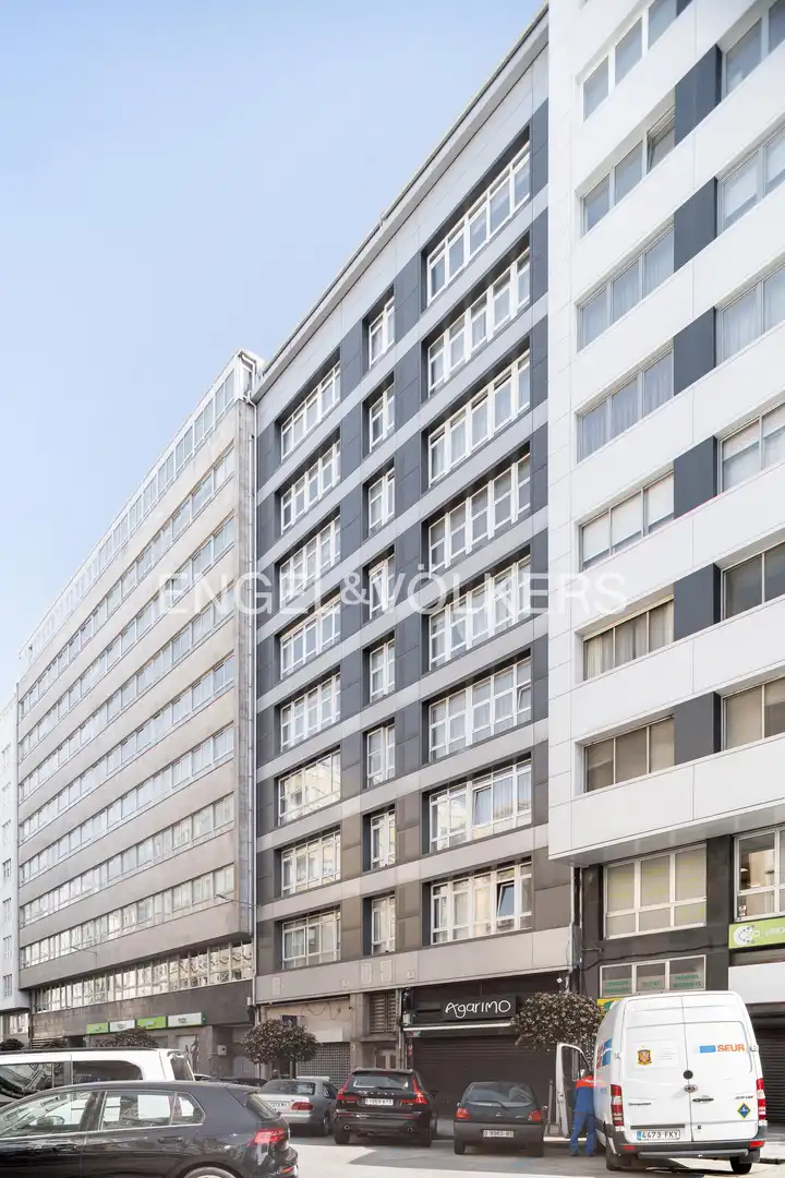 Exterior view of Flat for sale in A Coruña Capital   with Heating