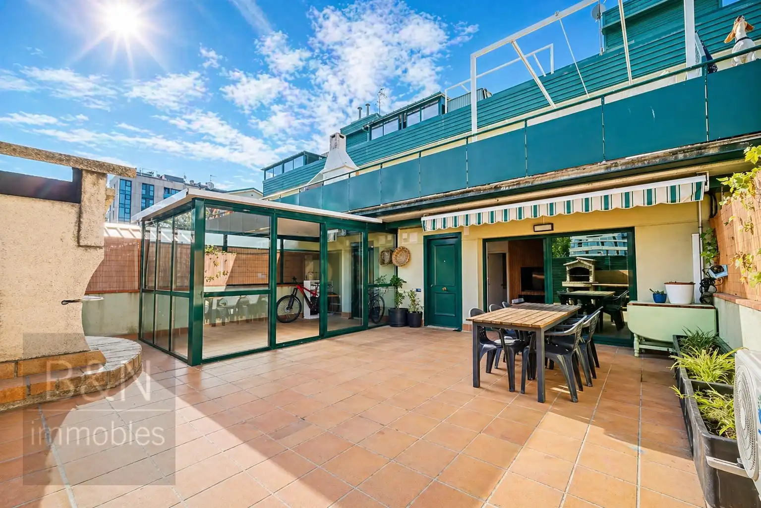 Terrace of Flat for sale in Terrassa  with Air Conditioner, Terrace and Storage room