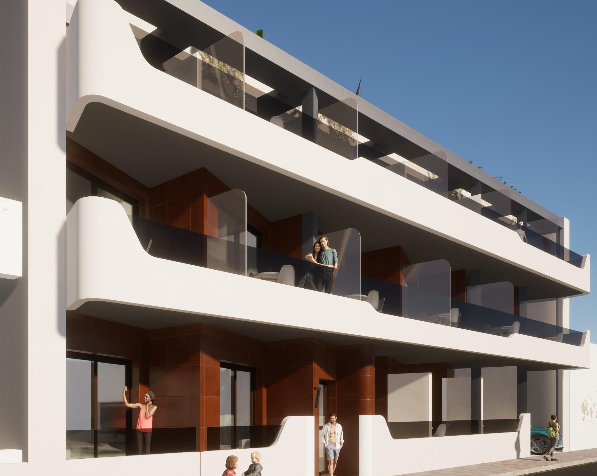 Exterior view of Planta baja for sale in Torrevieja  with Terrace, Storage room and Community pool