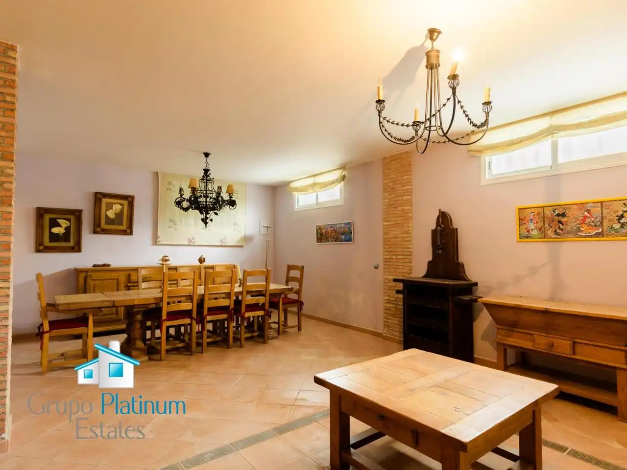 Comedor de Casa o chalet en venta en Olula del Río con Aire acondicionado, Calefacción y Jardín privado