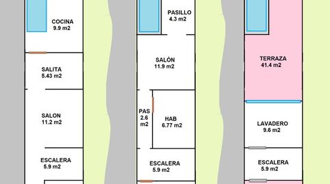 Foto 2 de Casa o chalet en venta en Carrer de Terol, Hospital - Plaza del Real, Castellón de la Plana / Castelló de la Plana